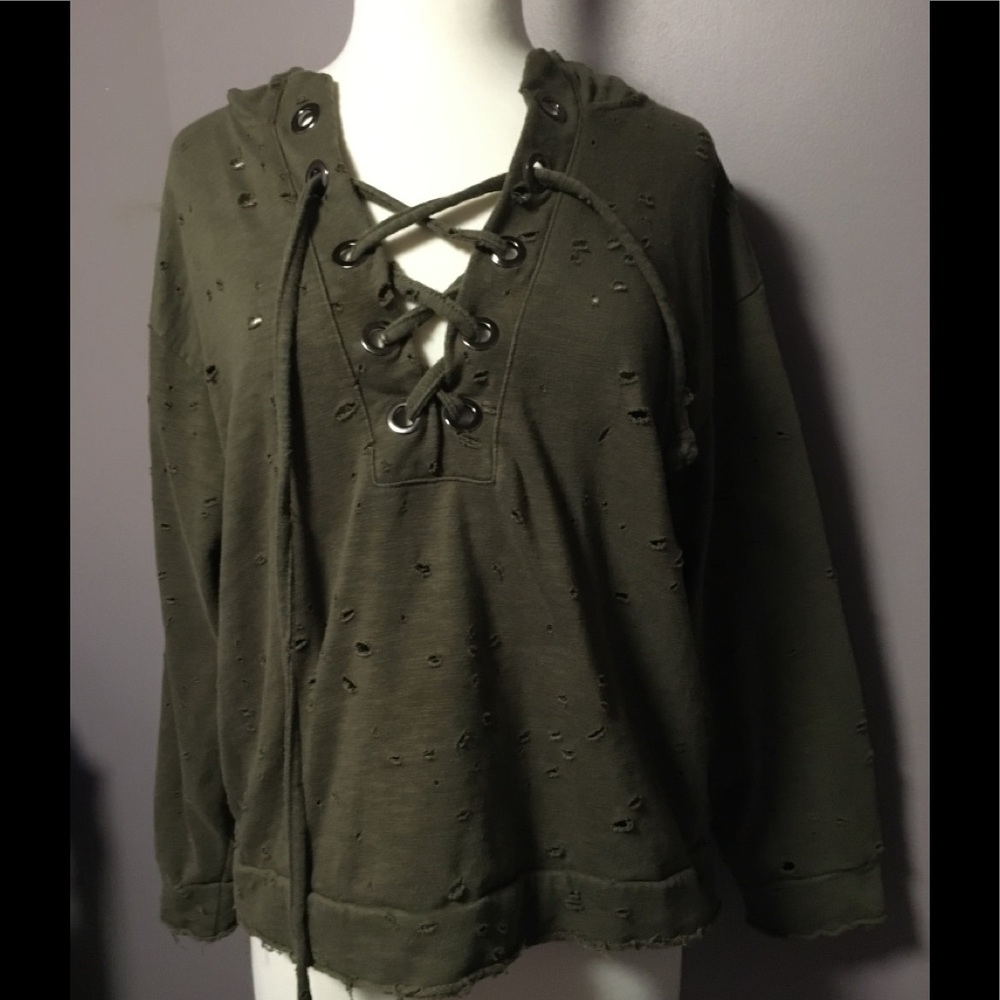 Active USA hooded top